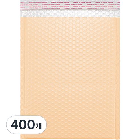 마켓감성 컬러 안전 봉투 베이지, 400개