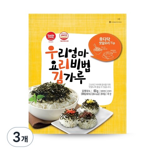 바다모아 우리엄마 요리비법 김가루, 500g, 1개