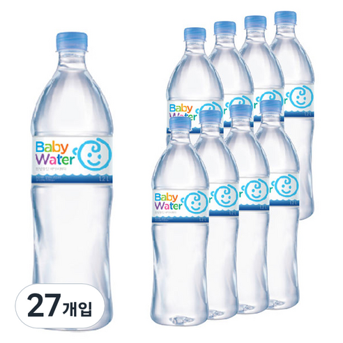 천년동안 베이비워터 1.2L, 27개입
