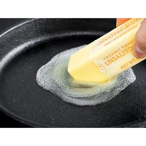 고소한 맛과 다목적성을 갖춘 오가닉밸리의 지속 가능한 유기농 무염버터