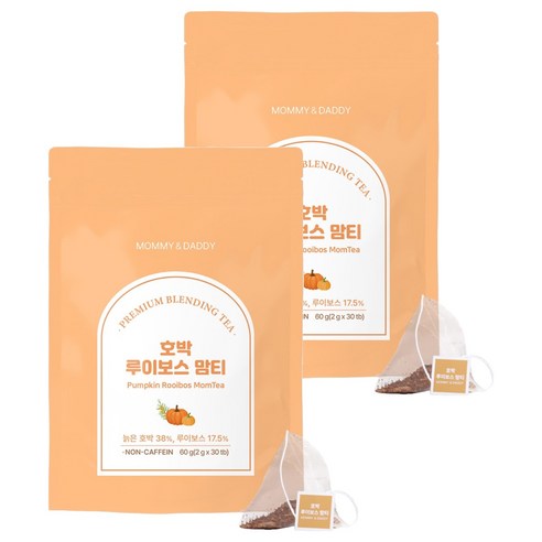 마미앤대디 호박 루이보스 맘티, 2g, 30개입, 2개