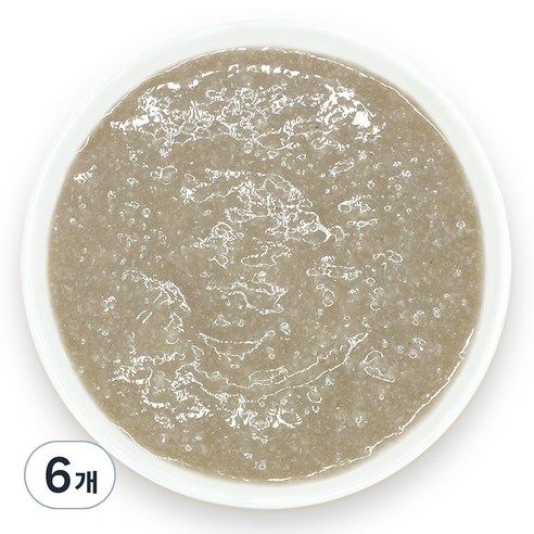 짱죽 실온이유식 초기 7개월부터 한우양송이 묽은죽, 혼합맛, 160g, 6개