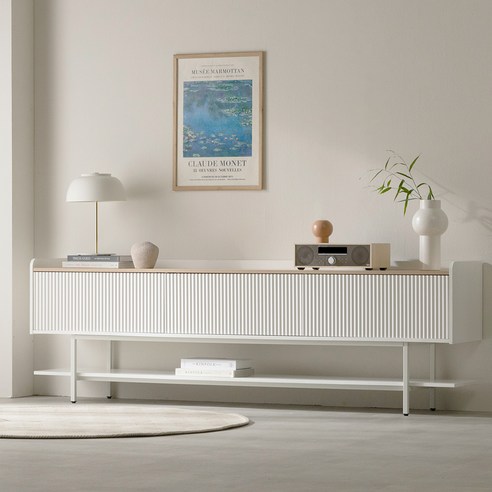 공간에 예술을 더하다, 웰퍼니쳐 아띠 템바보드 거실장