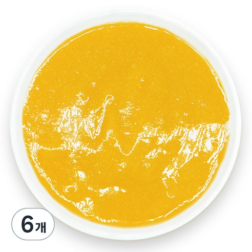 짱죽 실온 이유식 초기, 단호박미음, 160g, 6개