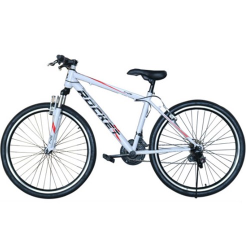 닥터바이크 서스펜션 66cm 26인치 21단 스틸프레임 MTB 자전거 F-26S ROCKET, 블랙 + 레드, 170cm
