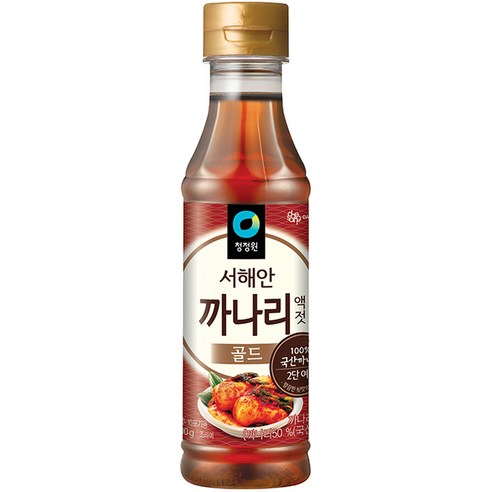 대상 청정원 까나리 액젓 골드, 500g, 1개