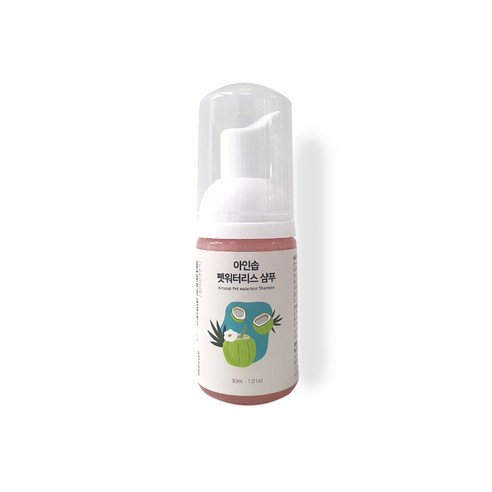 아인솝 워터리스 강아지샴푸, 30ml, 1개