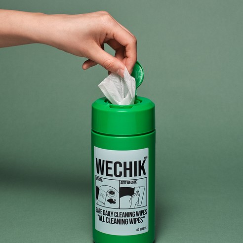다재다능한 위칙 올클린 세정 티슈로 집 안 곳곳을 깨끗하고 위생적으로!