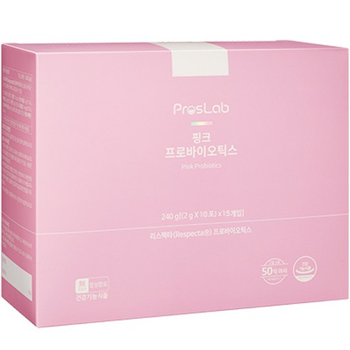 질유산균  프로스랩 핑크 프로바이오틱스 150p, 300g, 1개