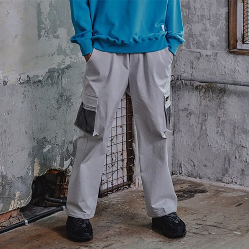 카멜워크 Mesh Cargo String Pants