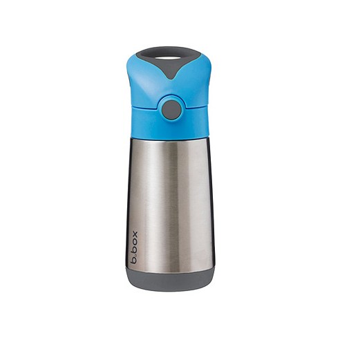 비박스 스텐 빨대컵 350ml, 블루슬레이트, 1개