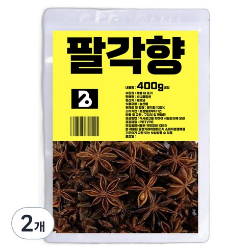 비니플랑센 팔각향, 400g, 2개