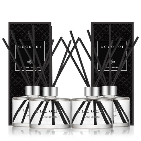 코코도르 디퓨저 200ml, 시트러스라벤더, 4개