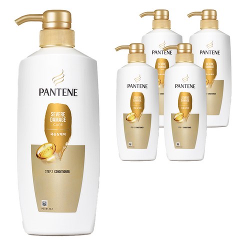 팬틴 극손상케어컨디셔닝 린스, 500ml, 5개
