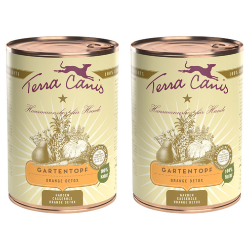 테라카니스 강아지 디톡스 습식사료, 오렌지, 400g, 2개