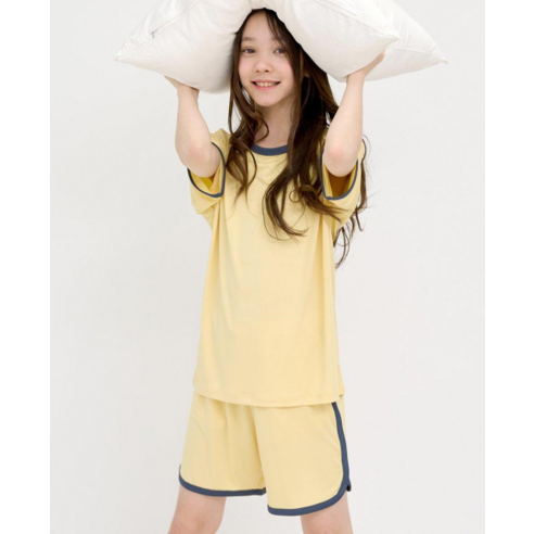 쿨 링거 5부 셋업으로 땀 걱정 없이 꿀잠!