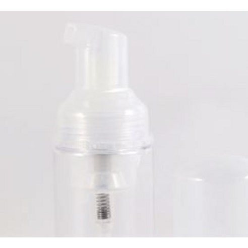메이브라운 펌핑용기 버블형 M08145 30ml, 투명, 5개
