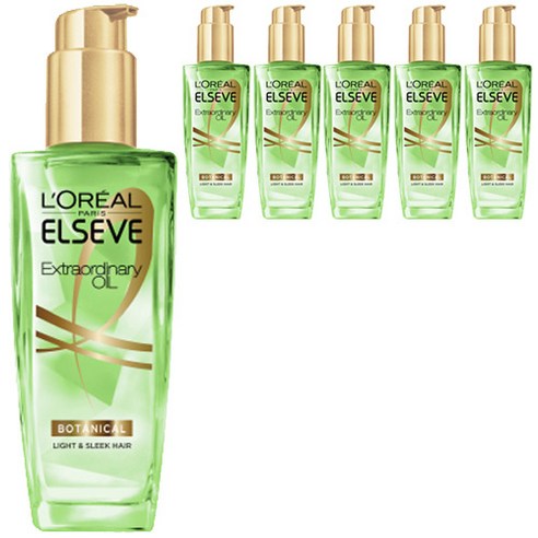 로레알파리 헤어오일 보태니컬, 100ml, 6개