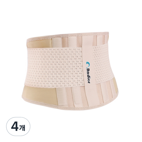 라디올 허리보호대 베이지 3XL RAW-302, 4개