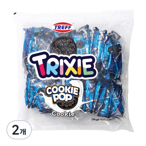 TRIXIE 쿠키 팝 153p, 2kg, 2개