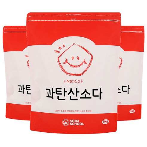 엘앤에스 과탄산소다 산소계표백제, 5kg, 3개