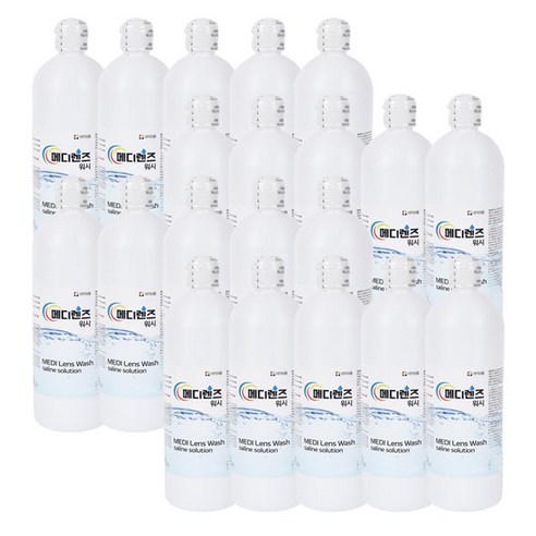 메디렌즈 식염수, 150ml, 20개
