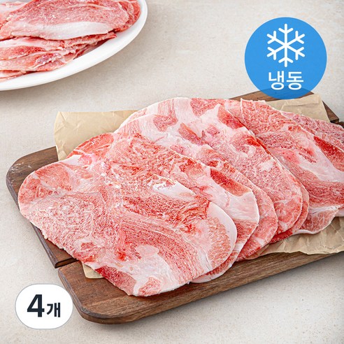 동원 미국산 목전지 불고기용 (냉동), 1kg, 4개