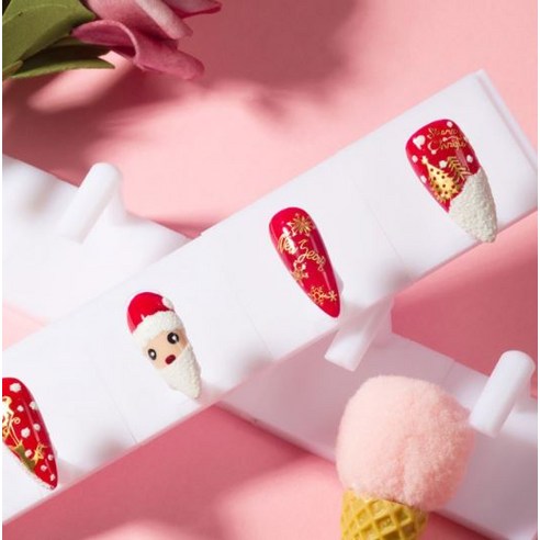 혼자서도 샵 퀄리티! 바르나 분리형 네일팁 스탠드로 완벽한 셀프 네일을 완성하세요.