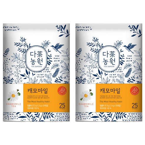 다농원 캐모마일티, 1.5g, 25개입, 2개