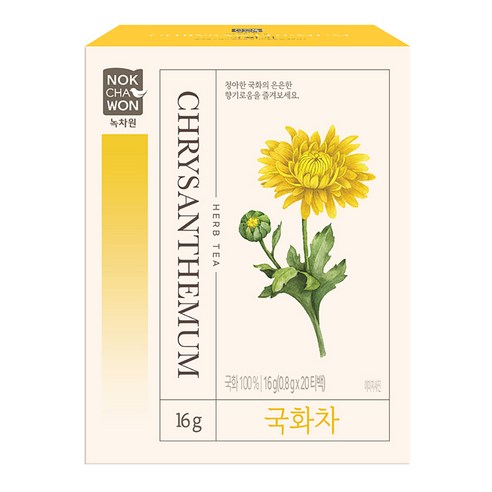 녹차원 국화차 티백, 800mg, 20개입, 10개