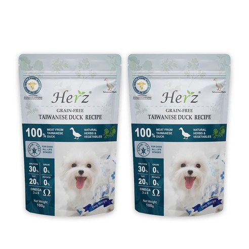 허즈 대만산 오리고기 레시피, 오리, 100g, 2개