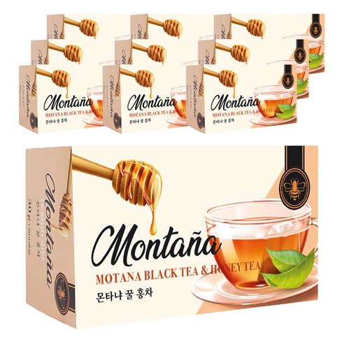몬타냐 꿀홍차, 30g, 20개입, 10개, 1.5g