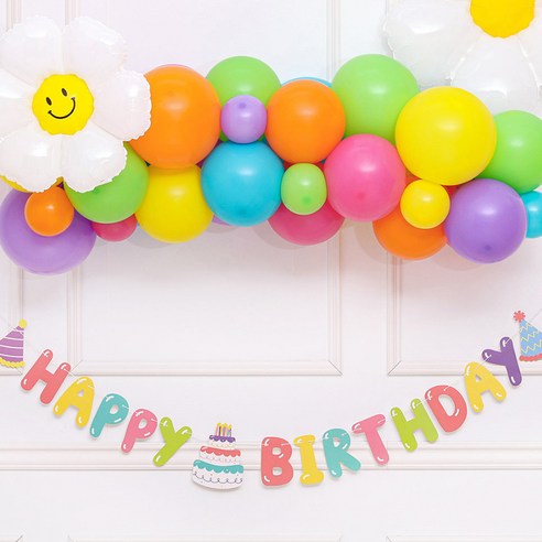 조이파티 귀여운 생일케익 레터가랜드 - 파티가랜드 | 쿠팡