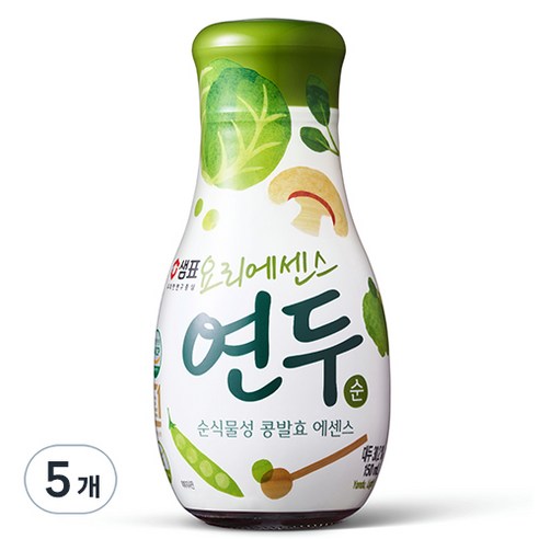 샘표 요리에센스 연두 순, 150ml, 5개