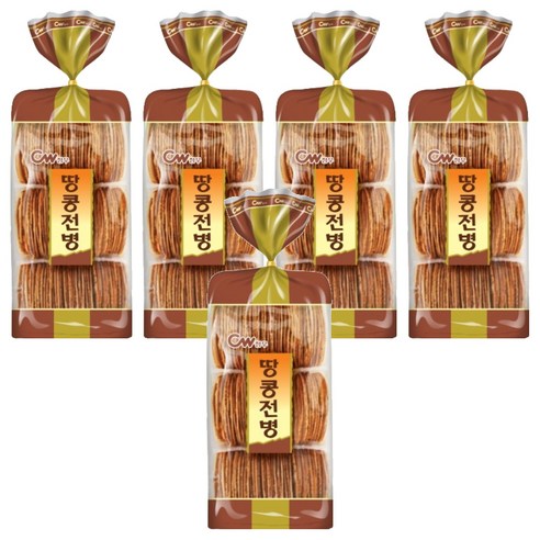 청우식품 땅콩전병, 320g, 5개