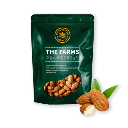 건강과 맛을 동시에 잡는 더팜스 구운아몬드