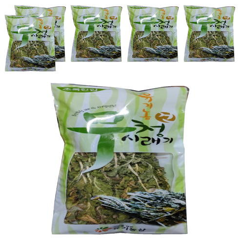 건무청 시래기, 100g, 6개