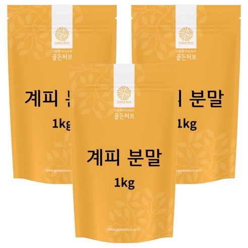 골든허브 계피가루, 1kg, 3개