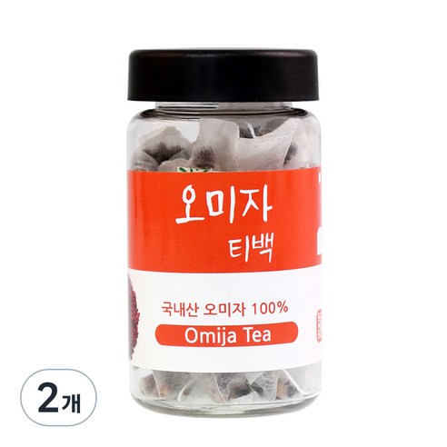 내몸에약초 오미자차, 1g, 20개입, 2개