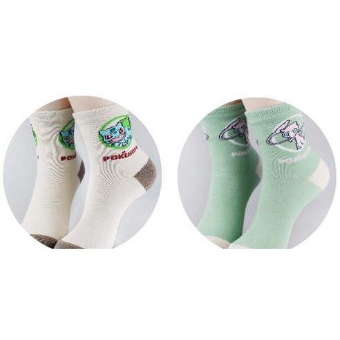 사랑스러운 포켓몬스터 양말로 아이의 발걸음에 행복을 더하세요!