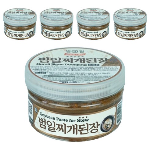 범일 찌개된장, 250g, 5개