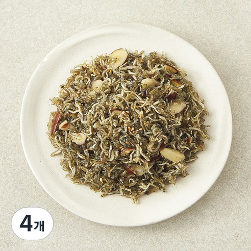 아몬드멸치볶음, 250g, 4개