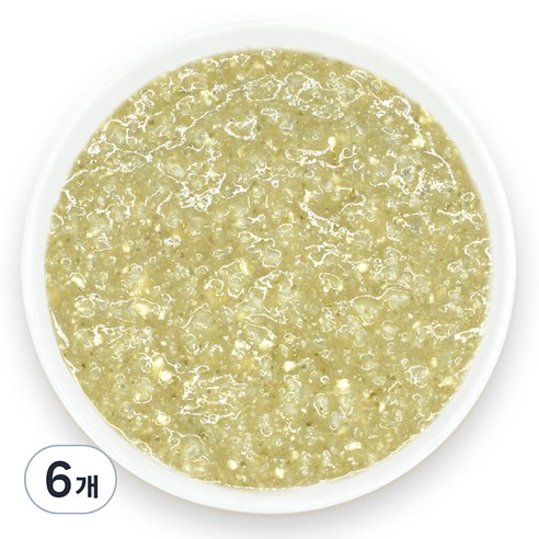 짱죽 유아용 실온 이유식 중기 죽 1, 160g, 6개, 한우두부죽