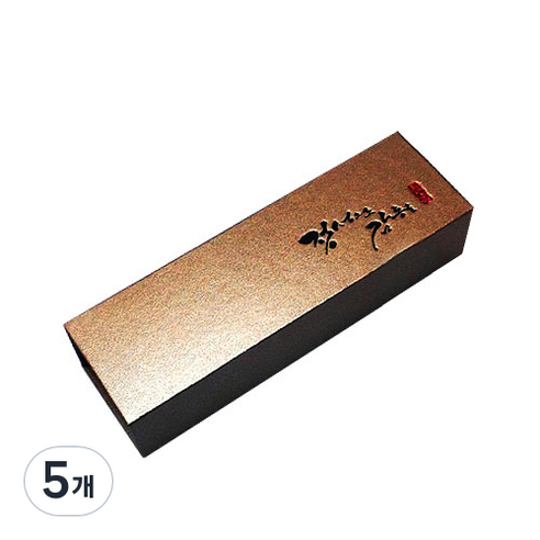 정성 싸바리 공진단 5환 상자, 5개