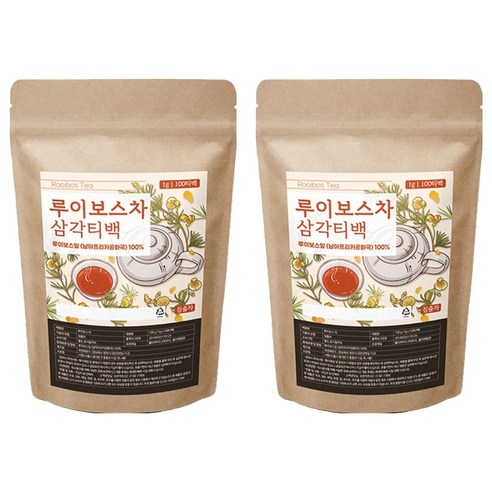 조은약초 루이보스 차, 100g, 100개입, 2개