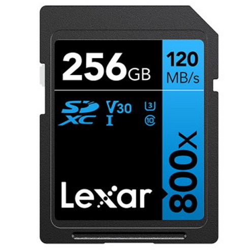 렉사 SD카드 800x SDXC USH-I, 256GB