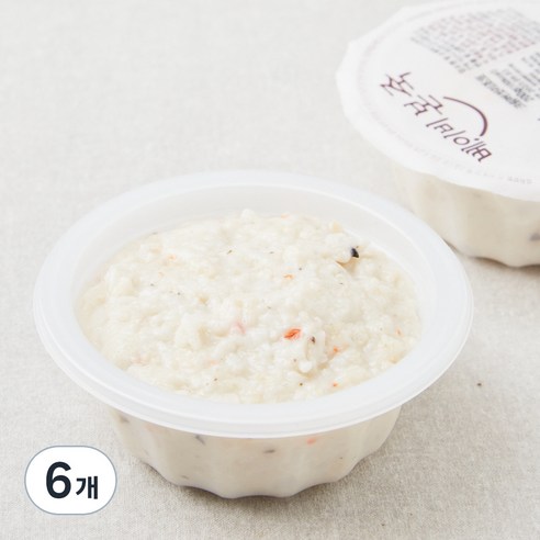 베이비본죽 크림 버섯 리조또 완료기, 200g, 6개