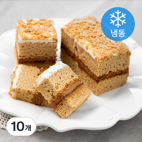 몽슈슈 몬테카를로 깔루아 밀크 케이크 (냉동), 40g, 10개