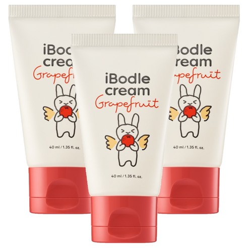 아이보들 크림 자몽, 3개, 40ml