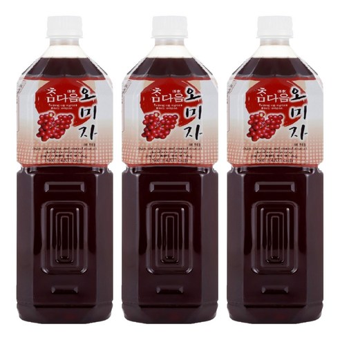 파낙스 참다음 오미자 농축액, 1.5L, 3개